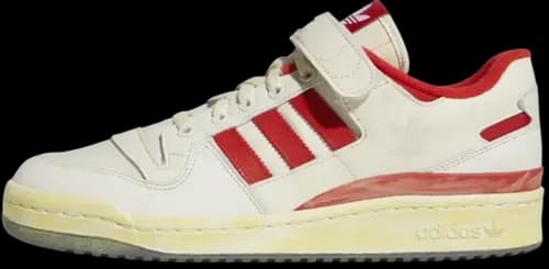 image de adidas Forum 84 Low AEC White Red HR0557