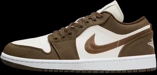 image de Air Jordan 1 Low Brown Canvas