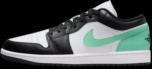 image de Air Jordan 1 Low Gs Green Glow 553560 131