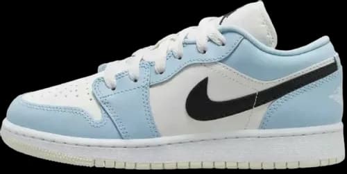 image de Air Jordan 1 Low GS Ice Blue Black 554723-401