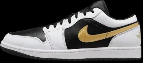 image de Air Jordan 1 Low Metallic Gold 553558 172