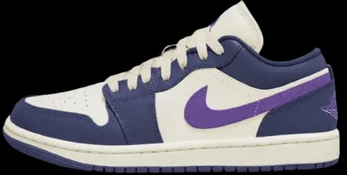 image de Air Jordan 1 Low Sail Purple DC0774-502