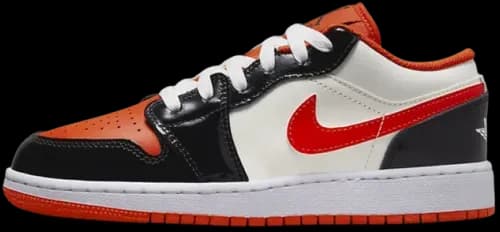image de Air Jordan 1 Low SE GS Halloween DV1335-800