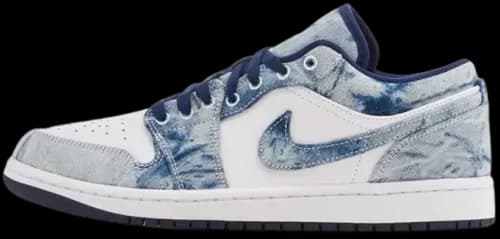 image de Air Jordan 1 Low Se Washed Denim Cz8455 100