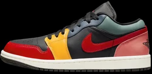 image de Air Jordan 1 Low SE WMNS Black Multi DN3739-060