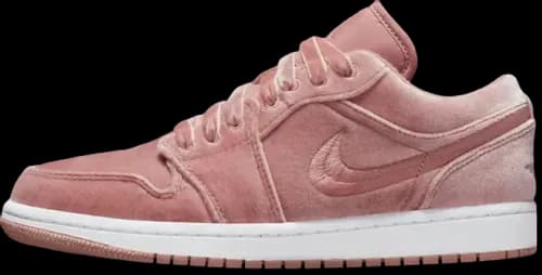 image de Air Jordan 1 Low SE WMNS Pink Velvet DQ8396-600