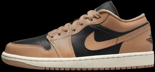 image de Air Jordan 1 Low Tan Black DC0774-201