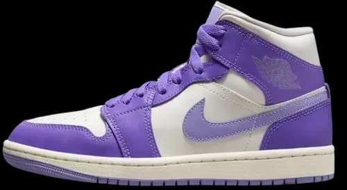 image de Air Jordan 1 Mid Action Grape BQ6472-504