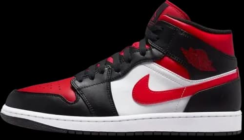image de Air Jordan 1 Mid Alternate Bred Toe 554724-079