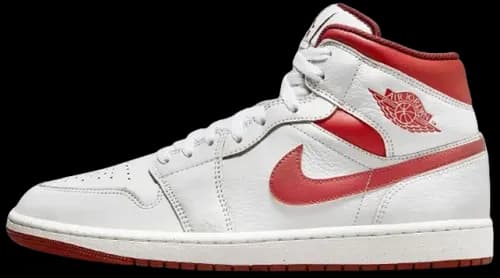 image de Air Jordan 1 Mid GS Dune Red FJ3464-160