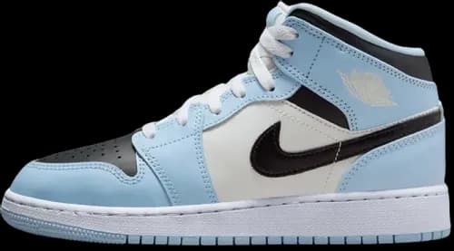 image de Air Jordan 1 Mid GS Ice Blue 555112-401