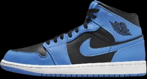 image de Air Jordan 1 Mid GS University Blue DQ8423-401