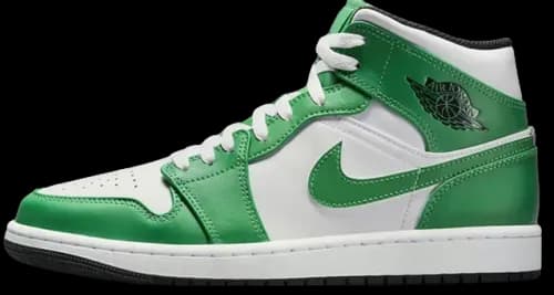 image de Air Jordan 1 Mid Lucky Green DQ8426-301