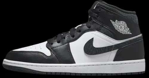 image de Air Jordan1 Mid Panda Elephant FB9911-001