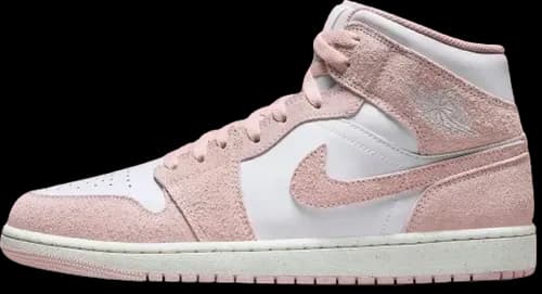 image de Air Jordan 1 Mid Pink Suede Fn5215-161