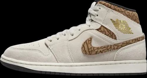image de Air Jordan 1 Mid SE Brown Elephant DZ4129-102