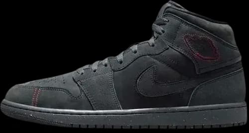 image de Air Jordan 1 Mid Se Craft Grey Red FD8634 001