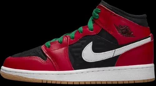image de Air Jordan 1 Mid SE GS Christmas DQ8418-006