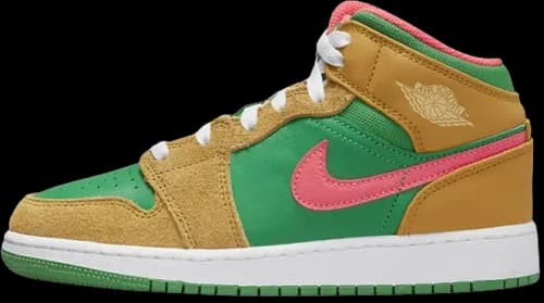 image de Air Jordan 1 Mid SE GS Powerwall BRS DX4365-700