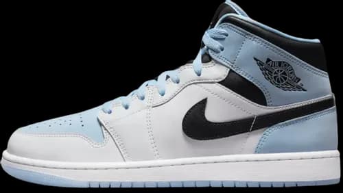 image de Air Jordan 1 Mid SE Ice Blue DV1308-104