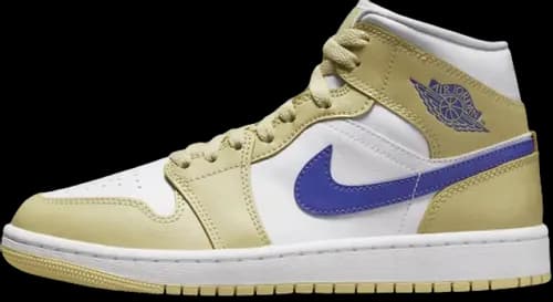image de Air Jordan 1 Mid WMNS Lemon Wash BQ6472-701