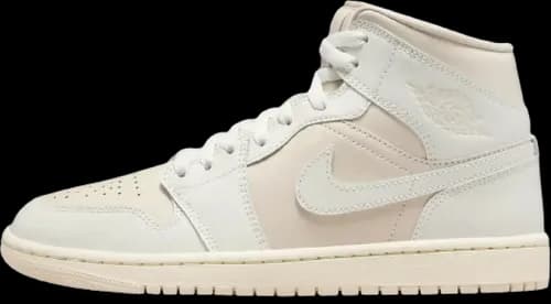 image de Air Jordan 1 Mid WMNS Light Tan BQ6472-201