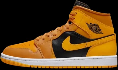 image de Air Jordan 1 Mid WMNS University Gold BQ6472-700