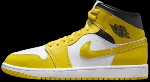 image de Air Jordan 1 Mid Wmns Vivid Sulfur BQ6472-170