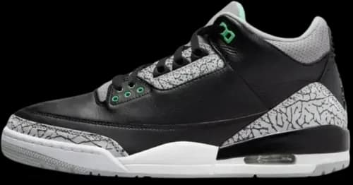 image de Air Jordan 3 Gs Green Glow DM0967 031