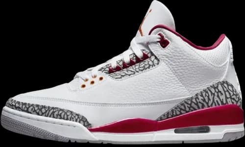 image de Air Jordan 3 Retro Cardinal Red CT8532-126