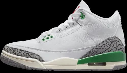 image de Air Jordan 3 WMNS Lucky Green CK9246-136