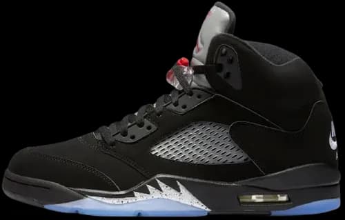 image de Air Jordan 5 Og Black Metallic Hf3975 001