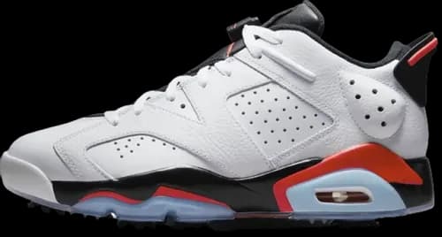 image de Air Jordan 6 Low Golf White Infrared DV1376-106