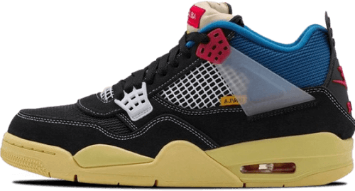 image de Union x Air Jordan 4 OFF NOIR