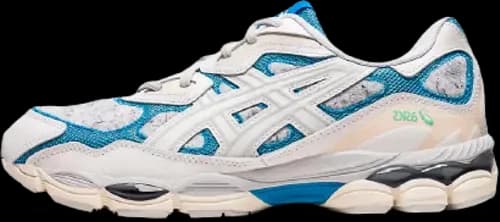 image de Asics Gel-NYC "White Dolphin Blue" 1203A281-100