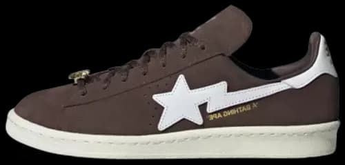 image de Bape x adidas Campus 80'S Brown IF3379