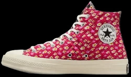 image de Beyond Retro x Converse Chuck 70 Hi "Black Red Blue" A04617C