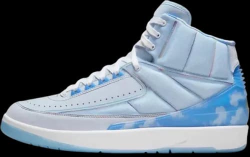 image de J Balvin Air Jordan 2 Celestine Blue DQ7691-419