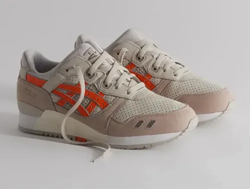 image de Kith Asics Gel Lyte iii 3 Remastered Super Orange
