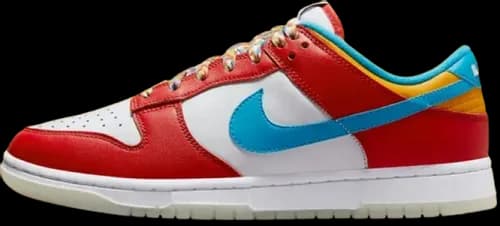 image de LeBron James Nike Dunk Low Fruity Pebbles
