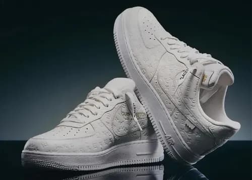 Nike air force ones louis vuitton shop
