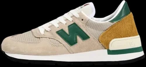 image de New Balance 990V1 Made In USA Tan Green M990TG1