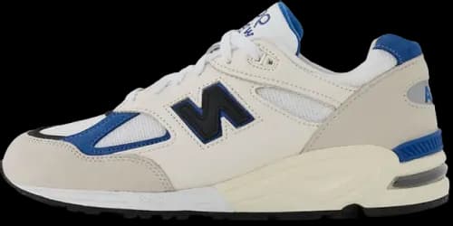 image de New Balance 990V2 Made In USA White Blue M990WB2