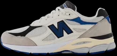 image de New Balance 990V3 Made In USA Cream Blue M990WB3