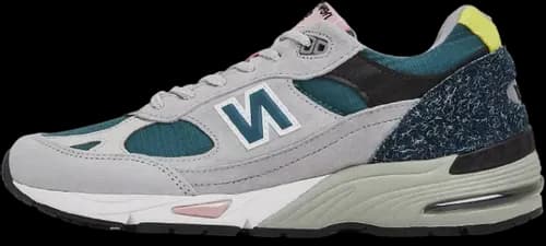 image de New Balance 991 Made In UK Grey Teal M991PSG
