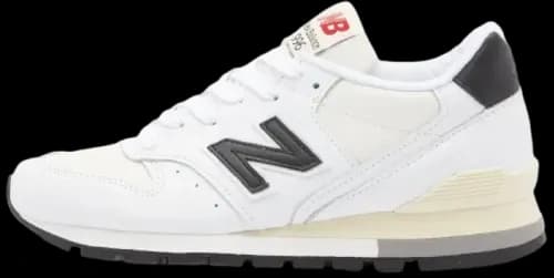 image de New Balance 996 Made In USA White Black U996TC 