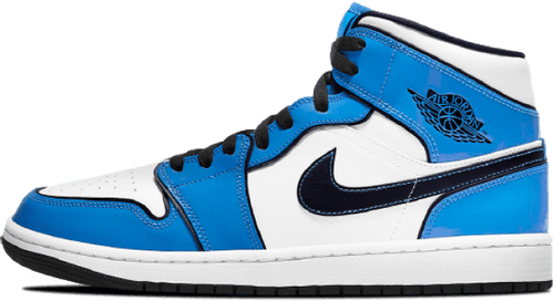 image de Nike Air Jordan 1 Mid SIGNAL BLUE