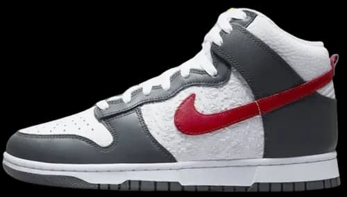 image de Nike Dunk High Embossed Grey FD0668-001 