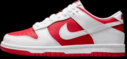 image de Nike Dunk Low GS Championship Red CW1590-600