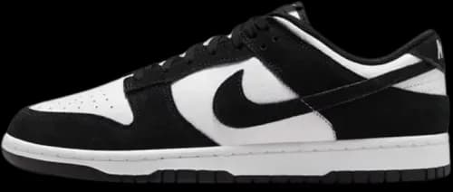 image de Nike Dunk Low Suede Panda Fq8249 100